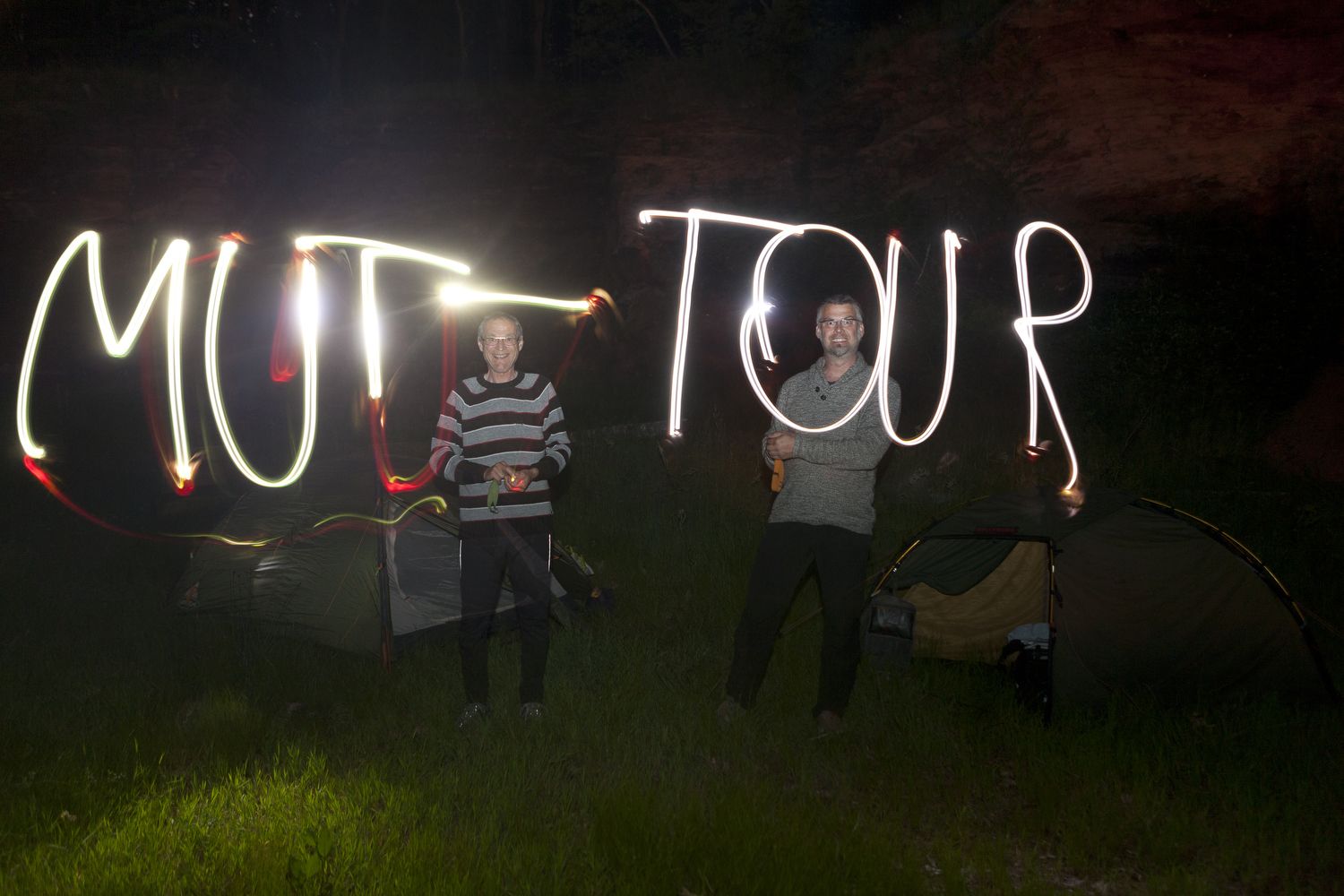 MUT-TOUR bei Nacht