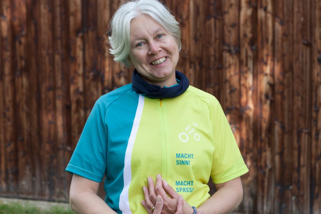 MUT-TOUR 2017 Bettie bei der ersten Etappe MT17